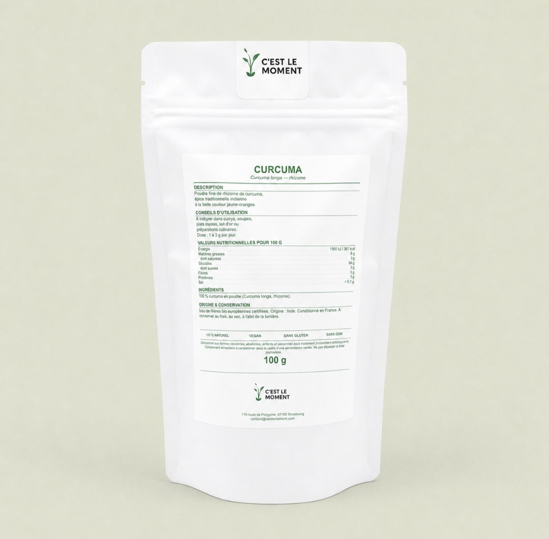 Curcuma en poudre